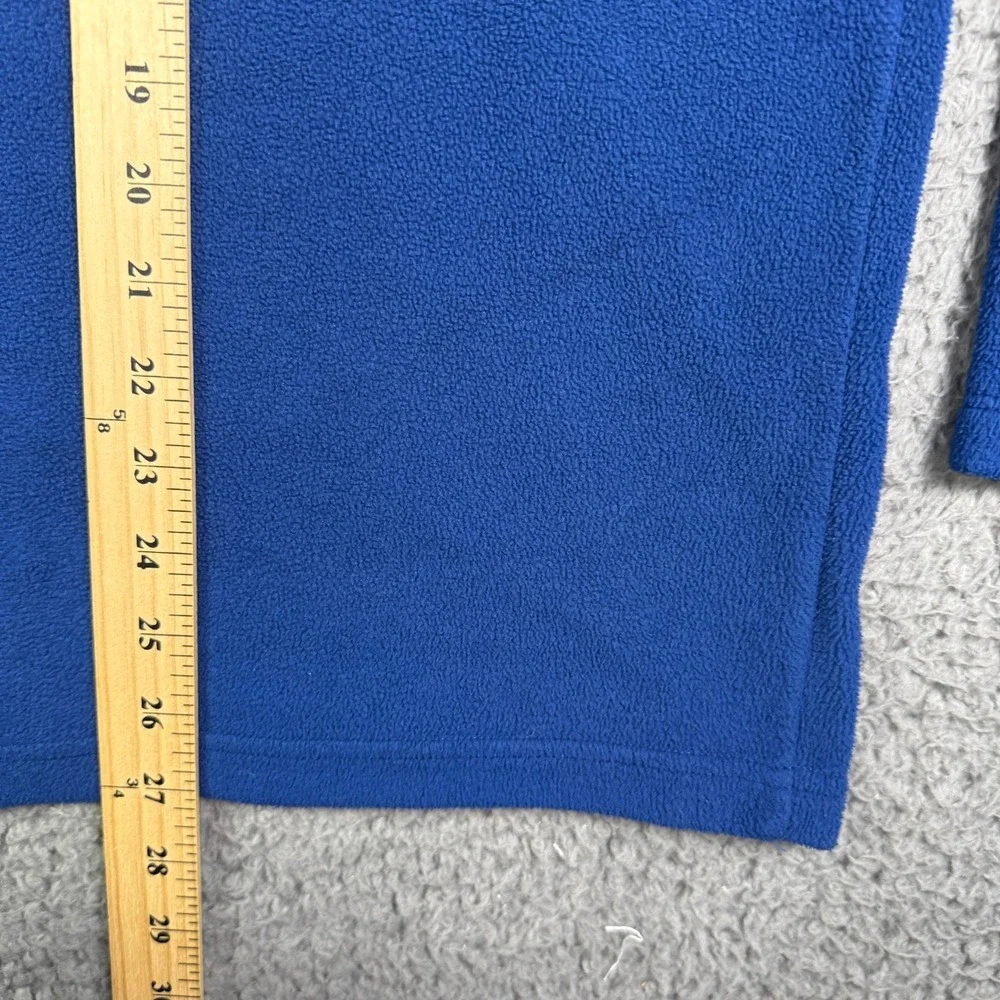 Patagonia Synchilla Micro D Fleece Sweater Mens M Blue 1/4 Zip Pullover